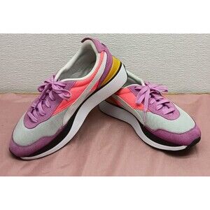 Puma Women's Athletic Shoes - Pink, Gray, and Gold